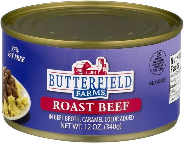 Butterfield Farms Roast Beef in Beef Broth