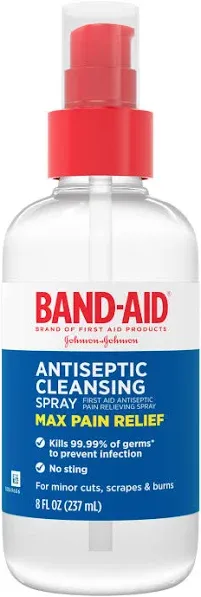 Antiseptic Cleansing Spray, Max Pain Relief  8 fl oz (237 ml)