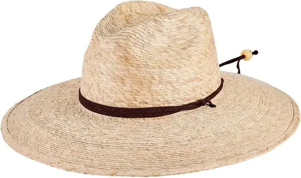 San Diego Hat Company Women&#039;s Palm Straw Sun Hat, Natural