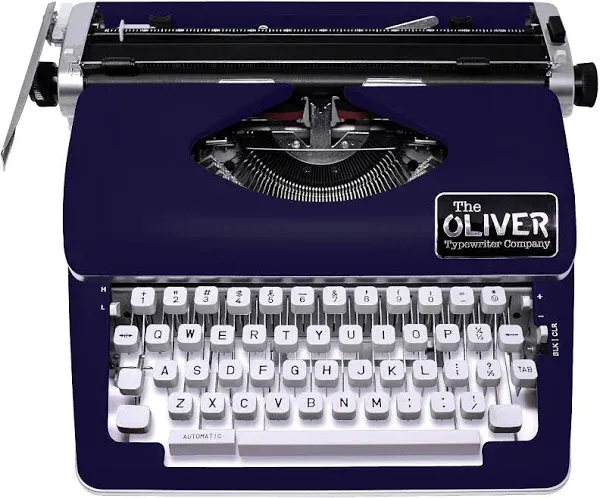 Timeless Manual Typewriter, Black