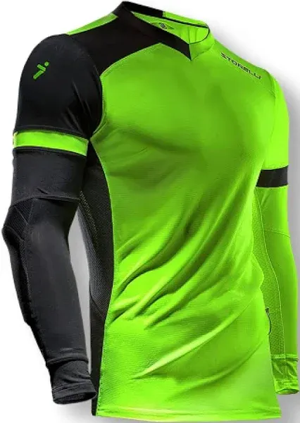 Storelli ExoShield Gladiator Goalkeeper Jersey, High-Impact Protection, Sweat-Wicking, Breathable Athletic Shirt for Soccer