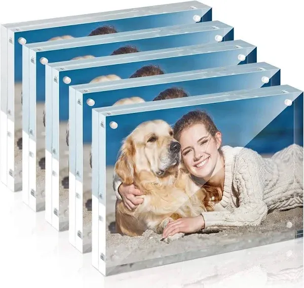 TWING Premium Acrylic Photo Frame 4x6 Inches