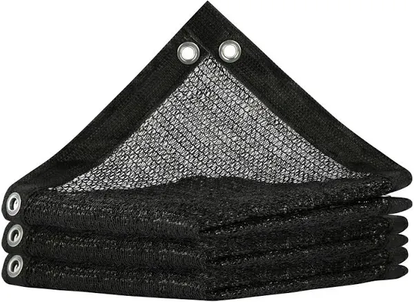 ColourTreeUSA Shade Cloth Black