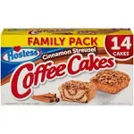 Hostess Cinnamon Streusel Coffee Cakes Family Pack 14 ct