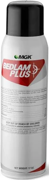 Bedlam Plus Insecticide Spray