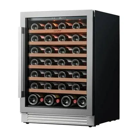 Ca&#039;Lefort 24 inch Built-in Compressor Wine Cooler Refrigerator 54 Bottles Fridge