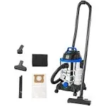 Vacmaster 6 Gallon Stainless Steel Wet / Dry Vacuum