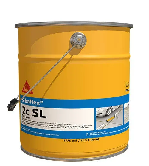 SIKA CORPORATION 91026 1.5 Gal Limestone Gray Sikaflex 2c Sl Poly Joint Sealant