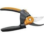 Fiskars PowerGear2 392791-5001 Hand Pruner, 3/4 in Cutting Capacity, Steel Blade, Bypass Blade, Composite Handle 3-1/2 in