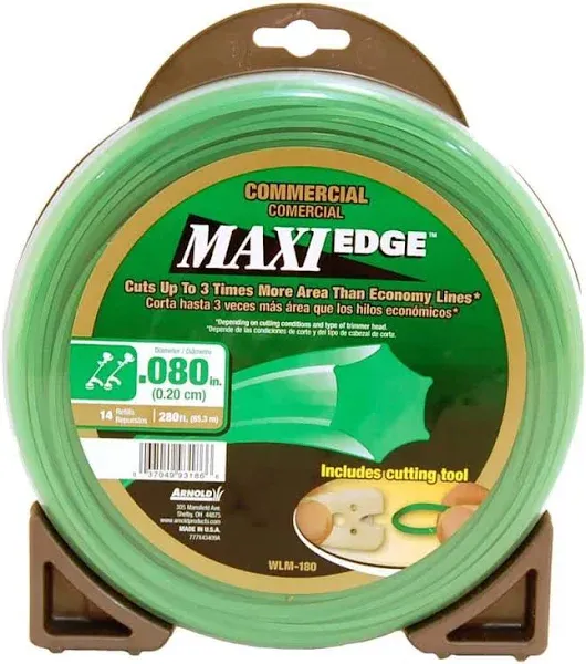 Arnold 280-Ft. .080 Maxi Edge Trimmer Line WLM-180