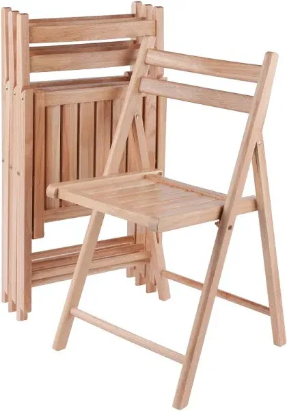 Winsome Robin 4-Pc Folding Chair Set