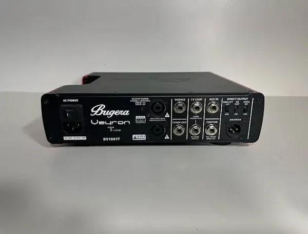 Bugera Veyron Tube BV1001T 2000W Bass Amplifier Head