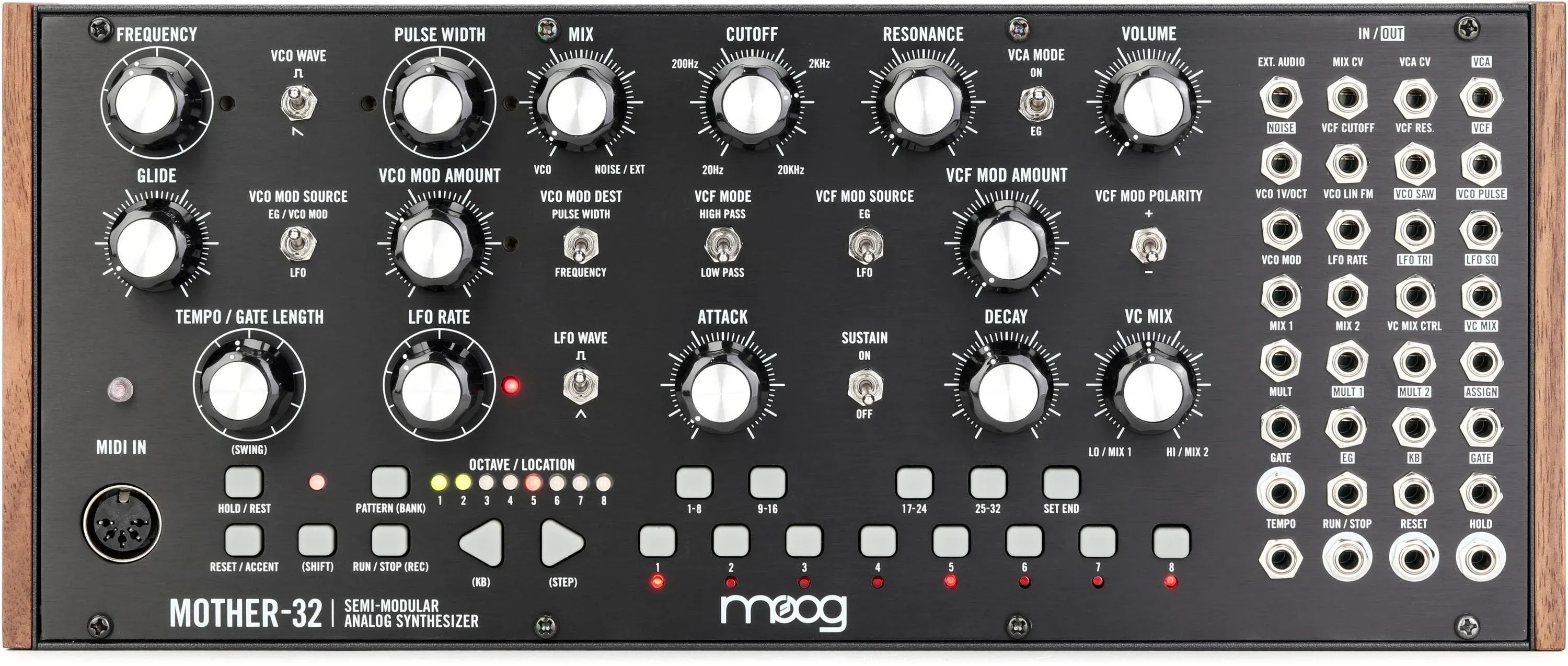 Moog Mother-32 Semi-modular Eurorack Analog Synthesizer and Step Sequencer | Reverb