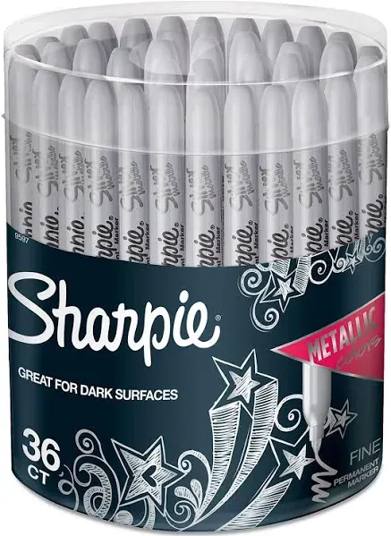 Sharpie Metallic Fine Point Permanent Markers