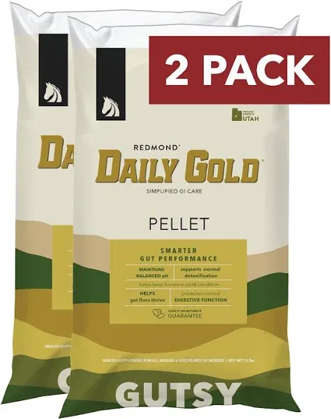 Daily Gold Horse Gut Supplements Pellet / Bag