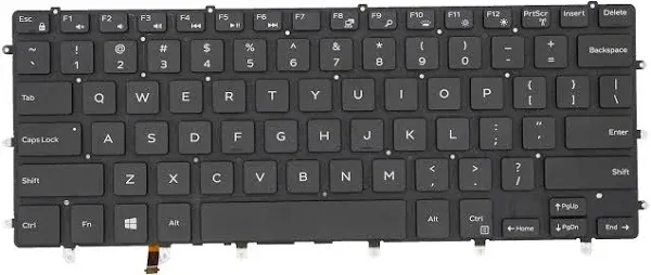 NewBacklit Keyboard Black For DELL XPS 15 9550 15 9560 9570 15BR Laptop 0GDT9F