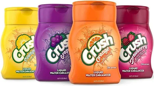 Crush Variety Pack Liquid Water Enhancer