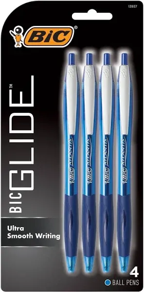 BIC Glide Retractable Ballpoint Pen