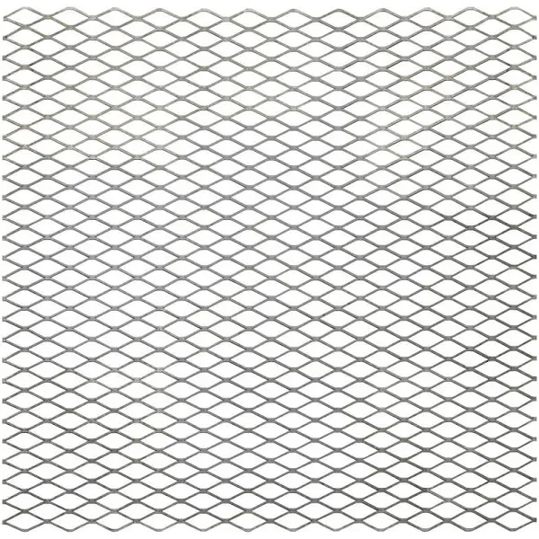 N301-606 4075BC Expanded Steel - 3/4&#034; Grid, 13 Gauge in Plain Steel, 24&#034; x 24