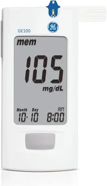 GE100 Blood Glucose Monitoring System