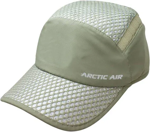 Arctic Air Adjustable Sports Cap, Beige, Hat