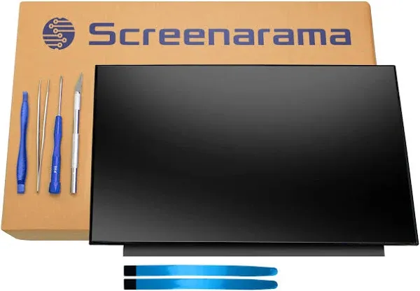 New Screen Replacement for NV156FHM-N45, FHD 1920x1080, IPS, Matte, LCD LED D...