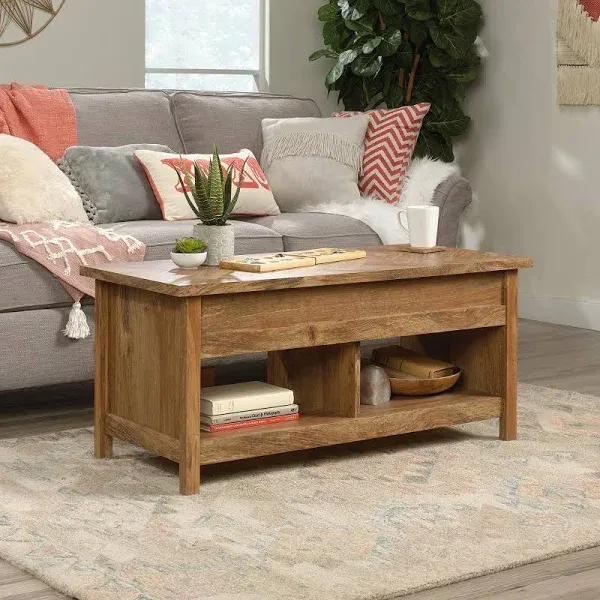 Sauder Cannery Bridge Lift Top Coffee Table