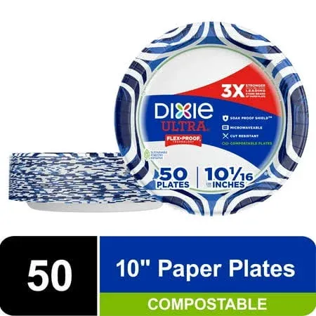 Dixie Ultra 10 Paper Plates