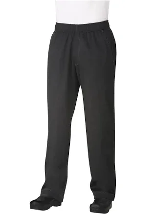 Chef Works Men's Cool Vent Baggy Chef Pants