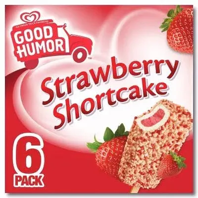 Good Humor Ice Cream Bar, Strawberry-Shortcake (4 fl oz)