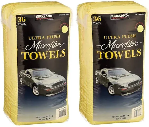 Kirkland Signature Ultra High Pile Premium Microfiber Towels