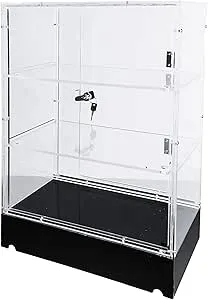 FixtureDisplays Clear Cabinet