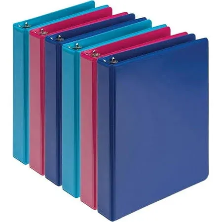 Samsill Economy Mini 1" Round Ring Binder