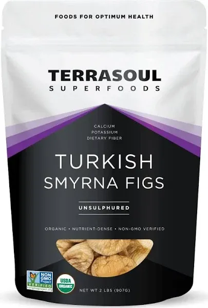 Terrasoul Superfoods Organic Smyrna Turkish Figs