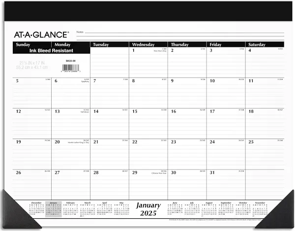 At-A-GLANCE Desk Pad