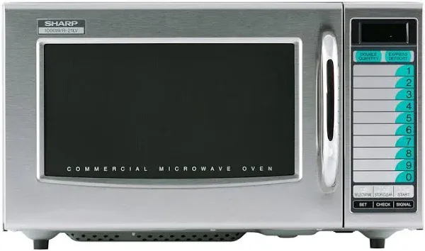 Medium-Duty Commercial Microwave Oven (15-0429) R-21LVF1 Cubic Feet