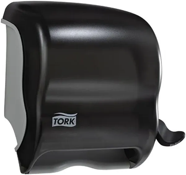 Tork Paper Hand Towel Roll Lever Dispenser Smoke H21, High-Capacity, 83TR