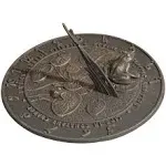 Whitehall Frog Sundial - Oil Rub Bronze