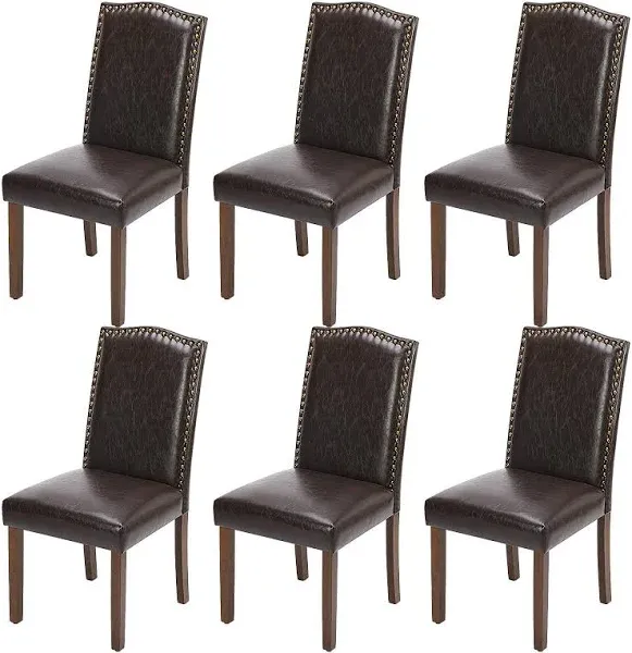 Mcq Upholstered Dining Chairs Set Modern Upholstered Fabric Dining Room Chair with Nailhead Trim and Wood Legs