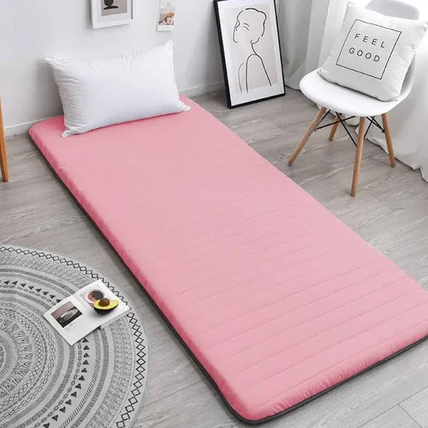 Vistablue Japanese Futon Floor Mattress Foldable Tatami Mat High Support Futon ...