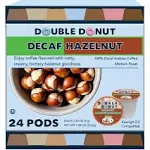 Hazelnut Decaf Coffee Pods Medium Roast Decaffeinated Coffee Pods with Nutty ...