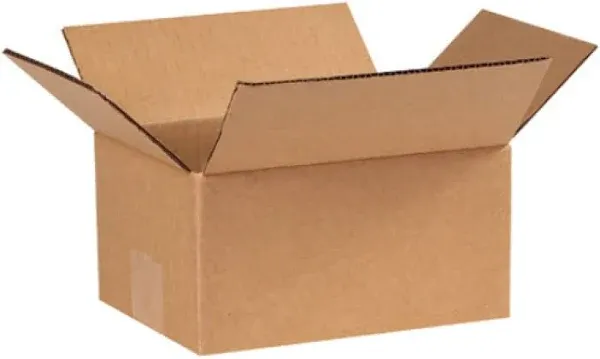 Corrugated Boxes,8x6x4",PK25