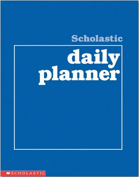 Scholastic Daily Planner