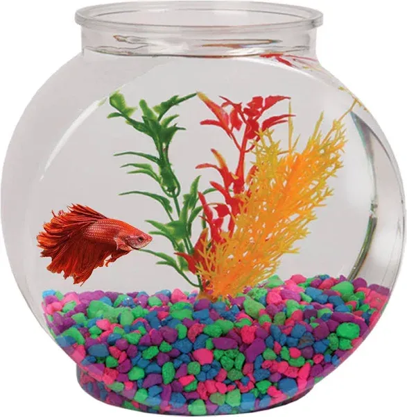 Hawkeye 1-Gallon Drum Fish Bowl BL10dpet