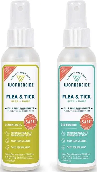 Wondercide Flea, Tick & Mosquito Spray for Pets + Home - Cedarwood Scent