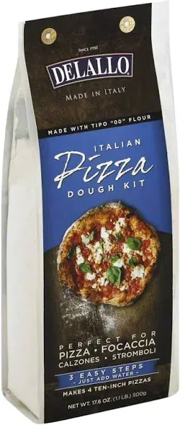 Delallo Italian Pizza Dough Kit