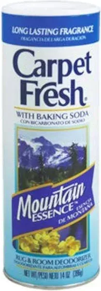 , Rug and Room Deodorizer with Baking Soda Mountain Essence Fragrance 14 oz (...