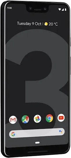 Restored Google Pixel 3a XL Verizon Just Black 64GB (Refurbished)