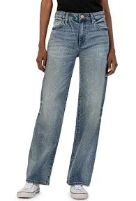 Kut from The Kloth Sienna High Waist Wide Leg Jeans