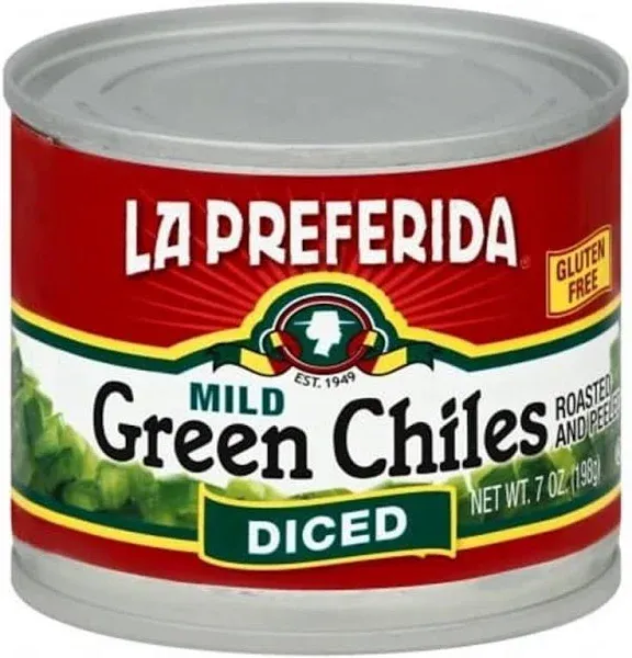 La Preferida Organic Diced Mild Green Chiles (4 oz)